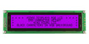 Midas MD44005A6W-FPTLRGB MD44005A6W-FPTLRGB Alphanumeric LCD 40 x 4 Black on RGB 5V Transflective