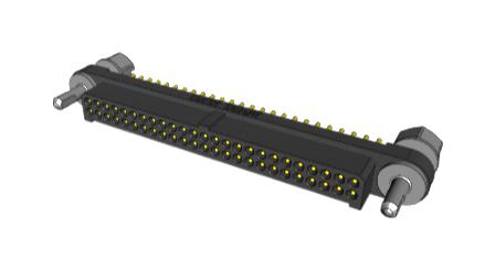 Amphenol Socapex MHDAS2M050YDE10 MHDAS2M050YDE10 Pin Header Board-to-Board 1.27 mm 2 Rows 50 Contacts Through Hole Straight Mhdas