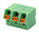 Phoenix Contact SPTA 1/3-5.0 SPTA 1/3-5.0 Wire-To-Board Terminal Block 5 mm 3 Ways 24 AWG 16 1.5 mm&Acirc;&sup2; Push In