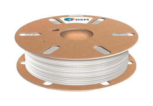 DSM 2803070006 3D Printer Filament Novamid Series 2.85mm Dia White Nylon 6/66 220 &deg;C