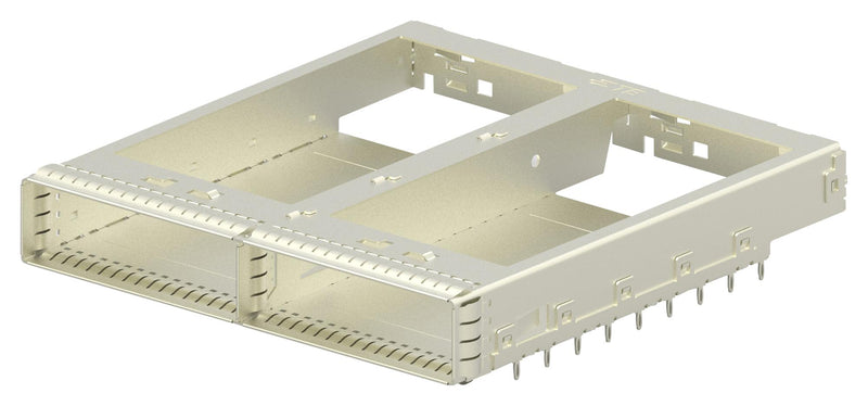 TE CONNECTIVITY 2287076-2 Connector Accessory, Cage Assembly, AMP CFP2 1x2 I/O Connectors