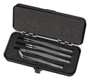 Wiha 32349 Tweezer Set ESD Precision SMD Stainless Steel 4 Piece