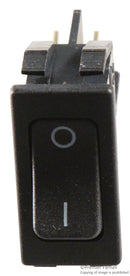 Marquardt 01552.3102-00 Rocker Switch Off-On Dpst Non Illuminated Panel Mount Black 1550