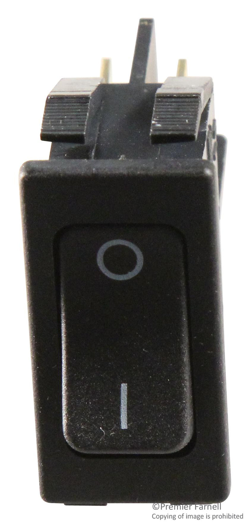 Marquardt 01552.3102-00 Rocker Switch Off-On Dpst Non Illuminated Panel Mount Black 1550