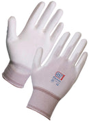 ST 26702 26702 PU Coated Nylon Gloves - Grey / White Medium