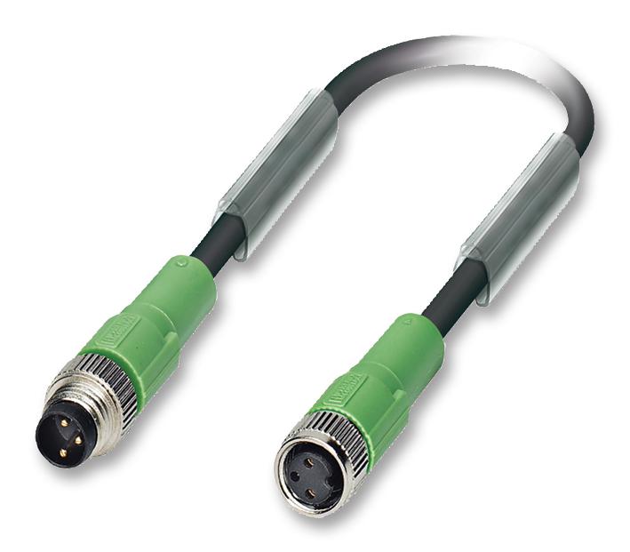 Phoenix Contact SAC-3P-M 8MS/ 30-PUR/M 8FS SAC-3P-M 8FS Sensor Cable PUR M8 Plug Receptacle 3 Positions m 9.8 ft