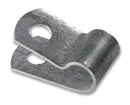 Hellermanntyton 211-10050 Pipe Clip Aluminium 8mm 5.2mm Mounting Hole Pack of 100