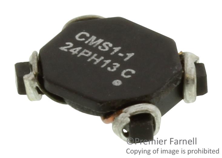 EATON COILTRONICS CMS1-1-R Inductor, Surface Mount, 4.5 &micro;H, CMS Series, 7 A, 9.4mm x 7.2mm x 2.6mm