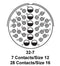 Amphenol Industrial GTS020R32-7S GTS020R32-7S Circular Connector Box Mount Receptacle 35 Contacts Solder Socket Reverse Bayonet 32-7