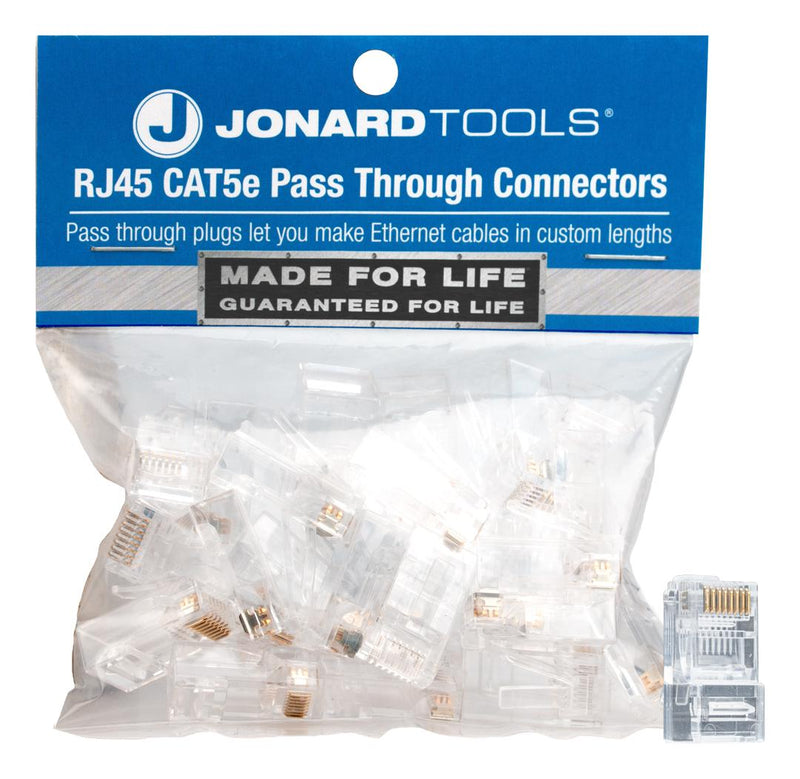 Jonard Tools RJ45-525 KIT Modular Conn CAT5/5E 25PCS