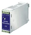 TDK-LAMBDA DPX-60-48S-05 Isolated DIN Rail Mount DC/DC Converter ITE 2:1 60 W 1 Output 5 V 12 A