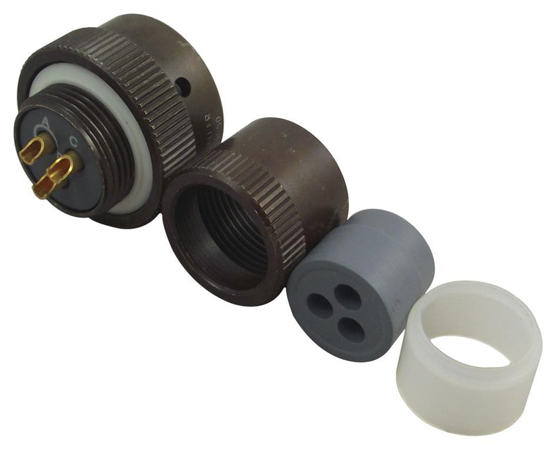 SOURIAU-SUNBANK / Eaton 85106R123S50 Circular Connector Souriau 851 Series Cable Mount Plug 3 Contacts Crimp Socket Bayonet 12-3