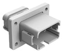 Amphenol SINE/TUCHEL AT04-12PA-BL05 12 Position Receptacle Flange Mount Connector PIN Gray Keyed A Enhanced KEY With Endcap 98AC8296