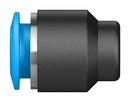 Festo QSC-8 Pneumatic Fitting Push-In Cap 14 bar 8 mm PBT (Polybutylene Terephthalate) QSC