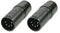 Stellar Labs 555-11917 XLR DMX Terminator Plug 5POS 2PK