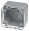 BUD Industries PN-1330-AC PN-1330-AC Enclosure Wall Mount PC GREY/CLEAR