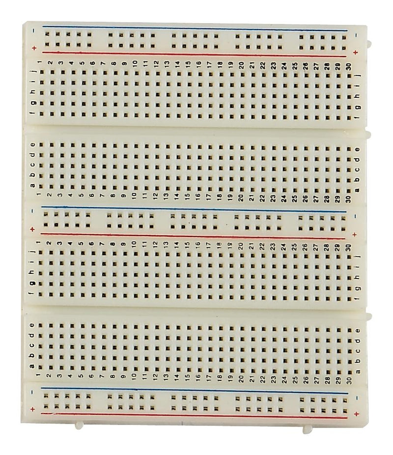 MULTICOMP MC001808 Breadboard, 750 Tie Points, 8.3 mm, 99 mm, 82.1 mm