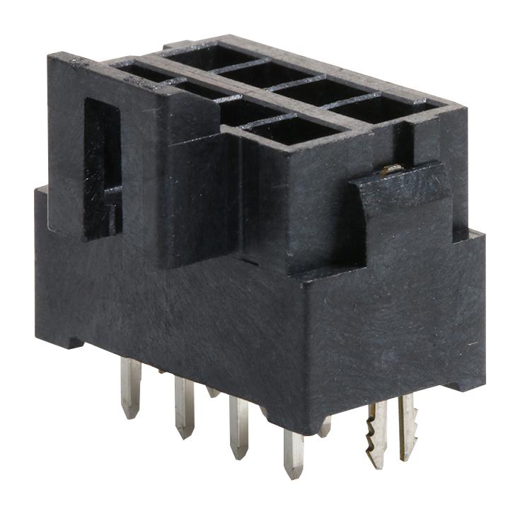 Molex 172299-1108 Wire-To-Board Connector 3.5 mm 8 Contacts Header Ultra-Fit 172299 Series Through Hole 2 Rows