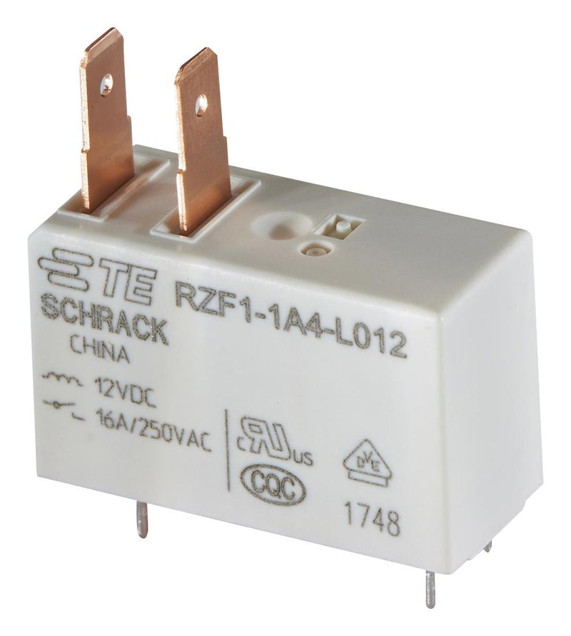 Schrack - TE Connectivity RZF1-1A4-L005. Power Relay SPST-NO 16A 5VDC TH