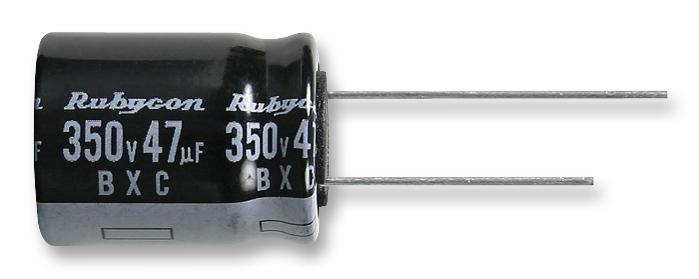 Rubycon 450BXC4R7MEFC10X16 Electrolytic Capacitor 4.7 &micro;F 450 V BXC Series &plusmn; 20% Radial Leaded 10 mm