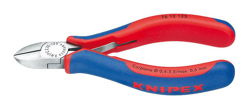 Knipex 76 12 125 Cutter Precision mm Diagonal 2.5 63 &deg;