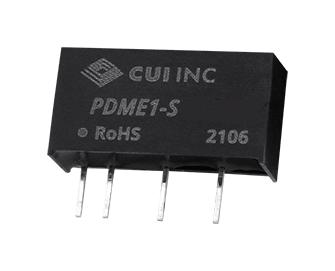 CUI PDME1-S12-D15-S PDME1-S12-D15-S Isolated Through Hole DC/DC Converter ITE 1:1 1 W 2 Output 15 V 34 mA