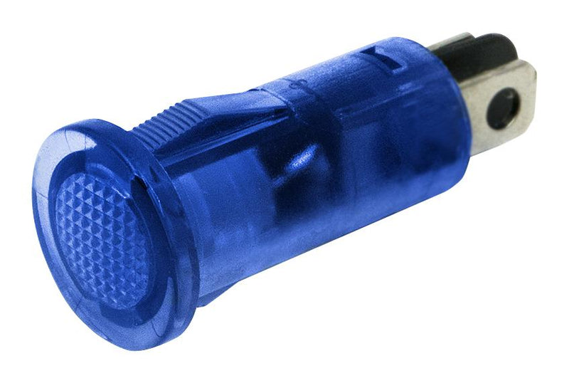 Dialight 655-1404-104F Panel Indicator Blue 24V Solder