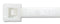 ABB - Thomas &amp; Betts TY100-18-100C Cable Tie Ty Fast&Acirc;&reg; Nylon 6.6 (Polyamide 6.6) Natural 112 mm 2.4 25 80 N