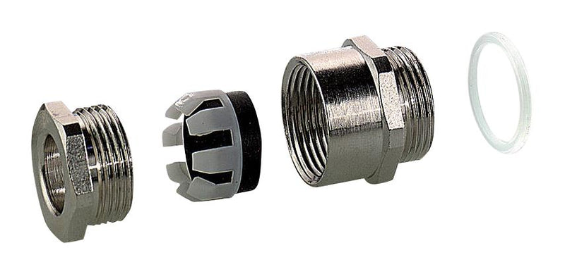 Bopla 13050100 PG Cable Gland 7 MSK 4-6MM Brass NICKEL-PLATED 03AH6791