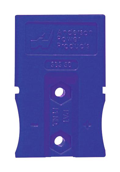 Anderson Power Products SBS50BLU-BK PLUG/RCPT Housing 2POS PC Blue