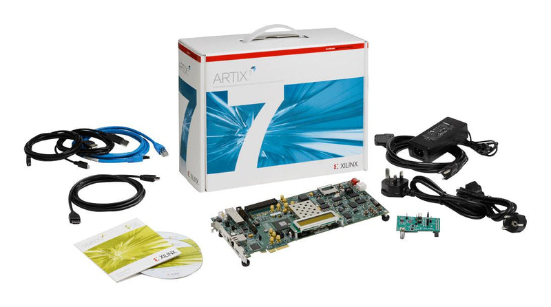 XILINX EK-A7-AC701-G Evaluation Kit, Artix-7 FPGA, 1GB DDR3 RAM, 2 x 16 Character LCD Display