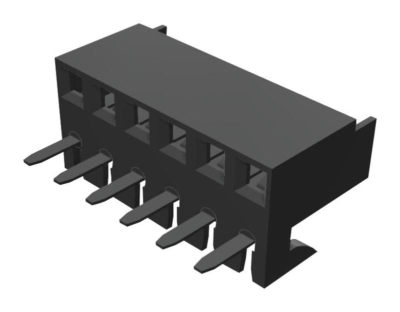 Molex 22-14-2064 Board-To-Board Connector 2.54 mm 6 Contacts Receptacle KK 254 4455 Series Through Hole 1 Rows