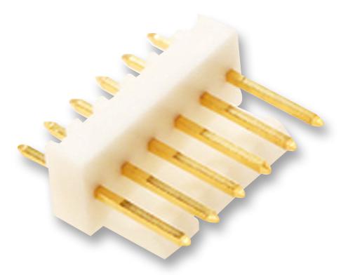 Molex 22-11-1061 Wire-To-Board Connector 2.5 mm 6 Contacts Header KK 5045 Series Through Hole 1 Rows