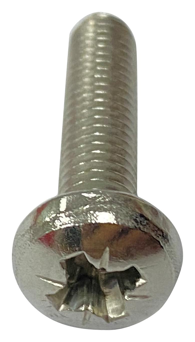 Multicomp PRO MP006554 MP006554 Machine Screw M2.5 12 mm Stainless Steel Pan Head Pozidriv