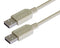 L-COM CSMUAA-5M USB Cable Type A Plug to 5 m 16.4 ft 2.0 Grey New