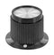 Alcoswitch - TE Connectivity PK50B1/4 Knob Round Shaft 6.35 mm Phenolic Straight Knurled Skirted With Indicator Dot 19