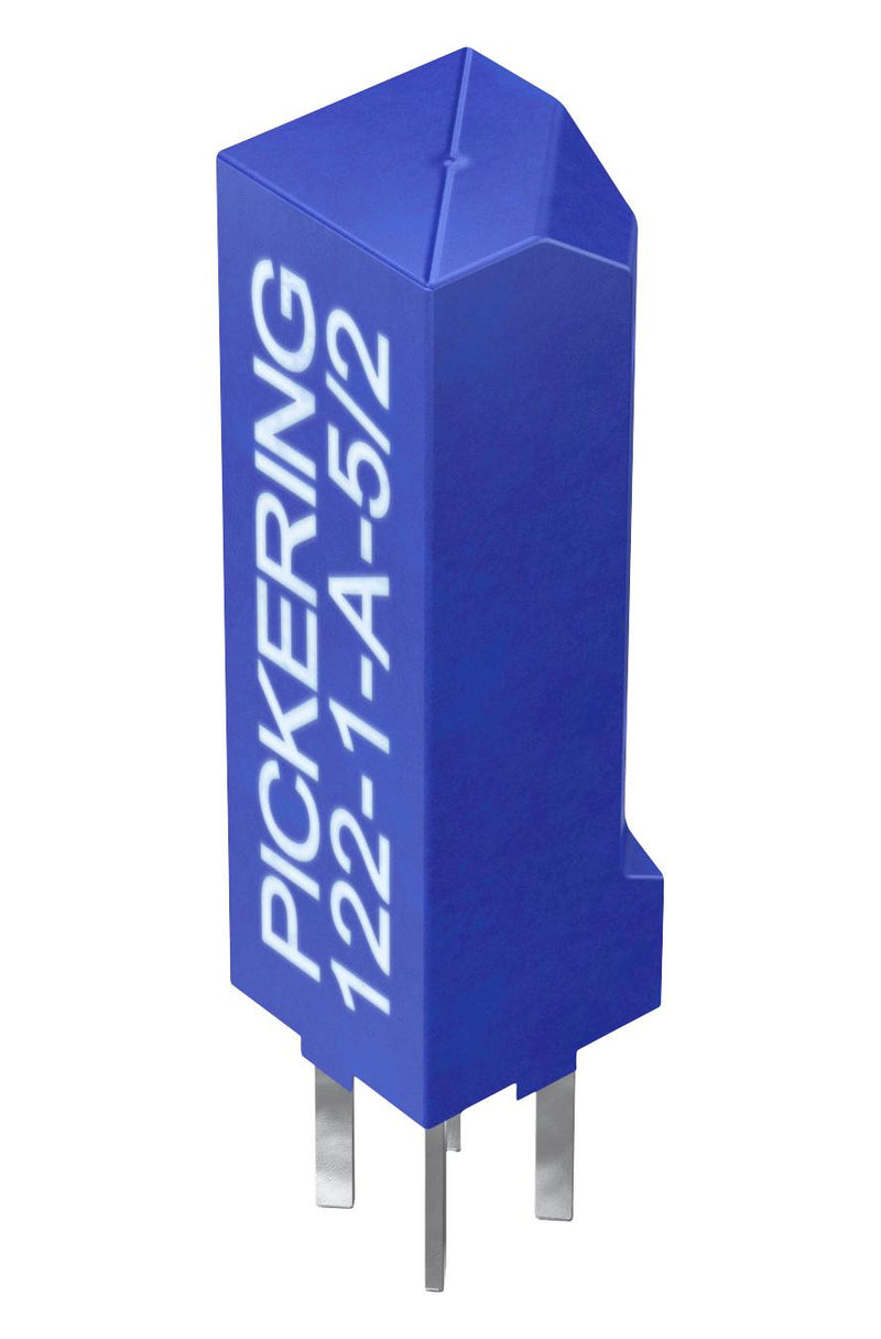 Pickering 122-1-A-5/2 Reed Relay SPST-NO 5 V 122 Series Through Hole 350 ohm 500 mA