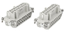 Multicomp PRO MP009576 Heavy Duty Connector MP-HE Inserts Insert 32+PE Contacts 32B Receptacle Screw Socket