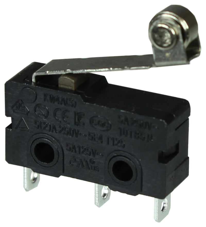 Camdenboss CSM40550A. CSM40550A. Microswitch Subminiature Roller Lever Spdt Solder 5 A