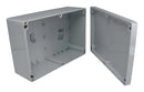 BUD Industries PN-1340-AC Enclosure Wall Mount PC GREY/CLEAR