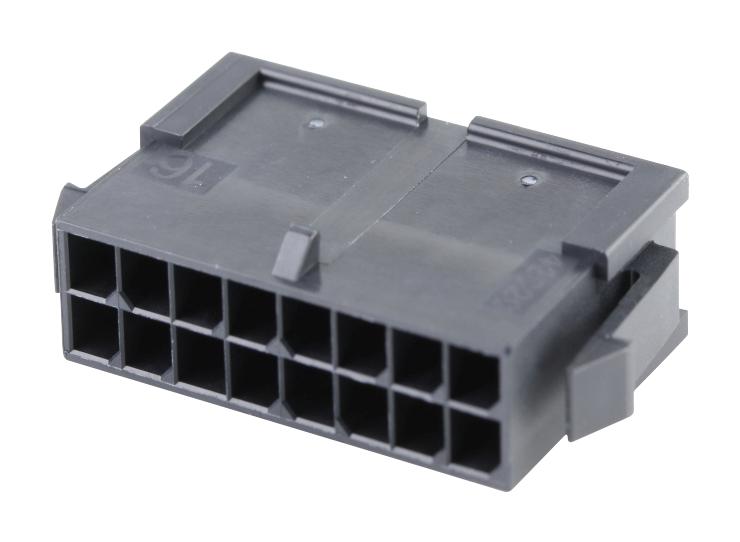 Molex 43020-1610 Connector Housing Micro-Fit 3.0 43020 Series Plug 16 Ways 3 mm