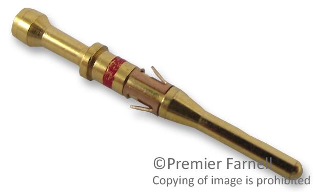 ITT Cannon T3P22MC1LX T3P22MC1LX Contact Trident Pin Crimp 22 AWG Gold Plated Contacts Connector System