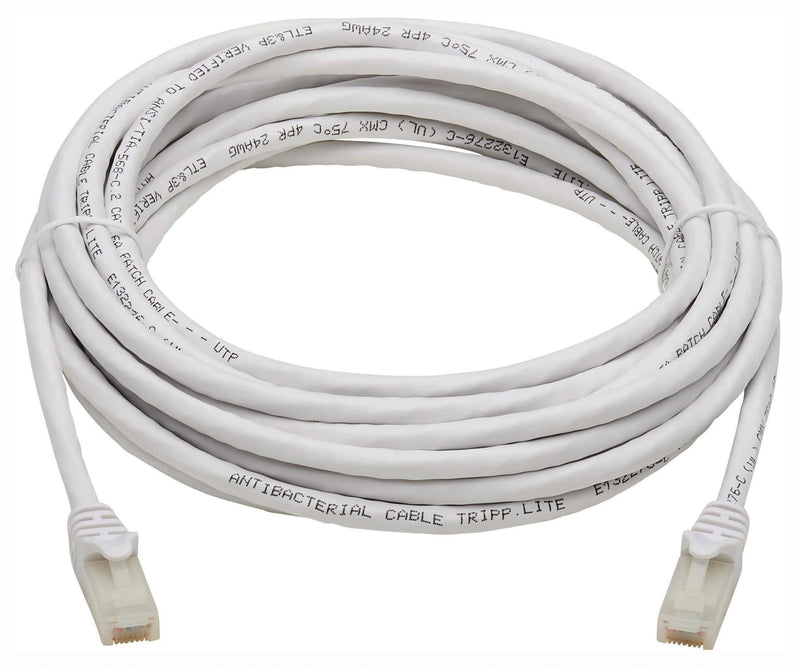 TRIPP-LITE N261AB-014-WH N261AB-014-WH Enet Cable RJ45 PLUG-PLUG 14FT White