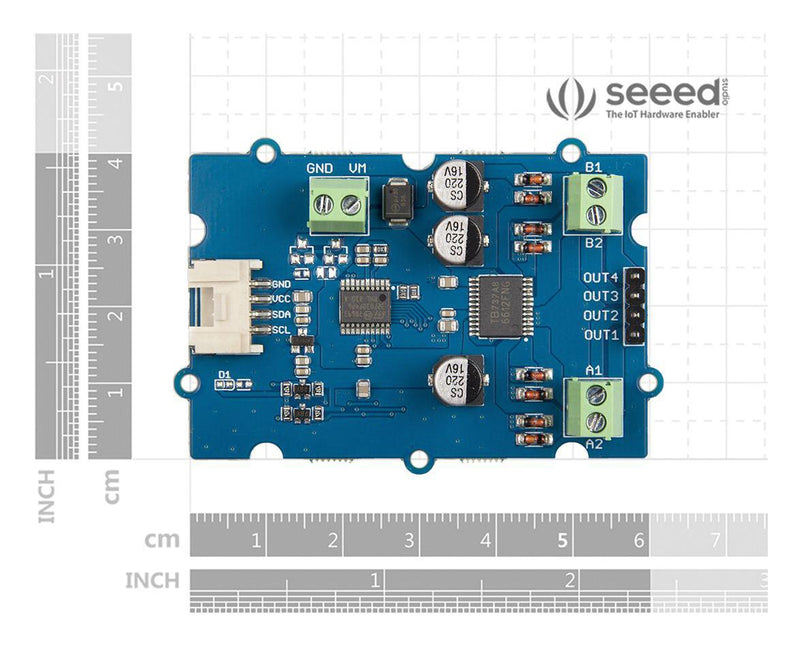 Seeed Studio 108020103 Motor Driver Board With Cable 3.3V / 5V Arduino &amp; Raspberry Pi