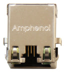 Amphenol Communications Solutions RJE71-188-1411 Modular Connector RJ45 Jack 1 x (Port) 8P8C Cat6 Through Hole Mount