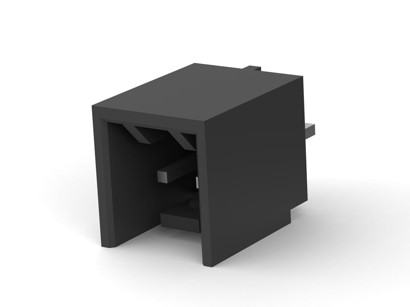 AMP - TE Connectivity 2-644861-2 Pin Header Wire-to-Board 2.54 mm 1 Rows 2 Contacts Through Hole MTA-100 Series