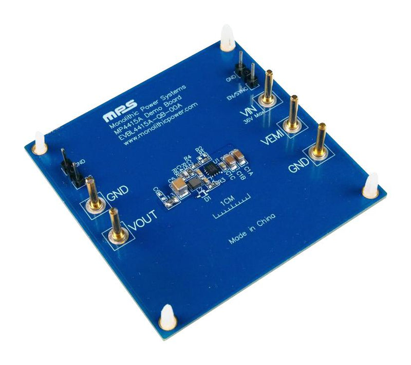 Monolithic Power Systems (MPS) EVBL4415A-QB-00A EVBL4415A-QB-00A Evaluation Board MP4415AGQB MPQ4415AGQB Synchronous Step Down Converter Management New