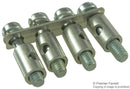 Weidmuller 033720 Q4 (SAK2.5) 033720 (SAK2.5) Jumper (Busbar) SAK2.5 Terminals 4 Ways