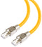 Multicomp PRO MP008778 Ethernet Cable Cat8 1 m 3.3 ft RJ45 Plug to Yellow