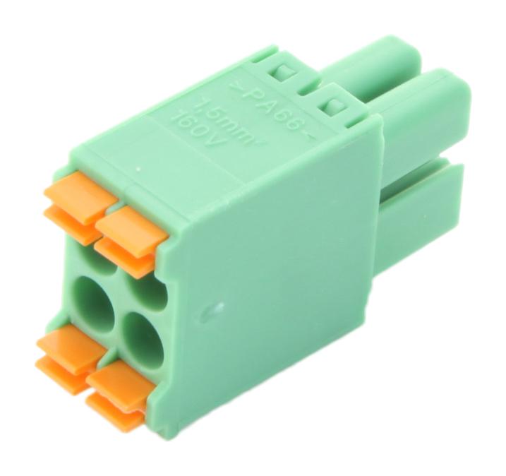 Phoenix Contact DFMC 15/ 9-ST-35 Pluggable Terminal Block 3.5 mm 9 Ways 24AWG to 16AWG 1.5 mm&Acirc;&sup2; Push In 8 A